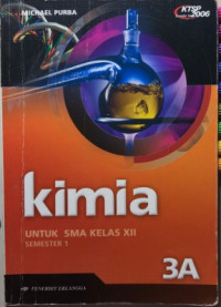 Image of Kimia 3A : Untuk SMA Kelas XII smt 1