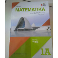 Image of Matematika 1 untuk SMA / MA kelas X